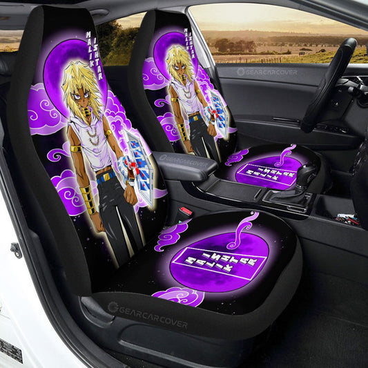 Malik Ishtar Car Seat Covers Custom Yu-Gi-Oh! Anime Car Accessories - Gearcarcover - 1