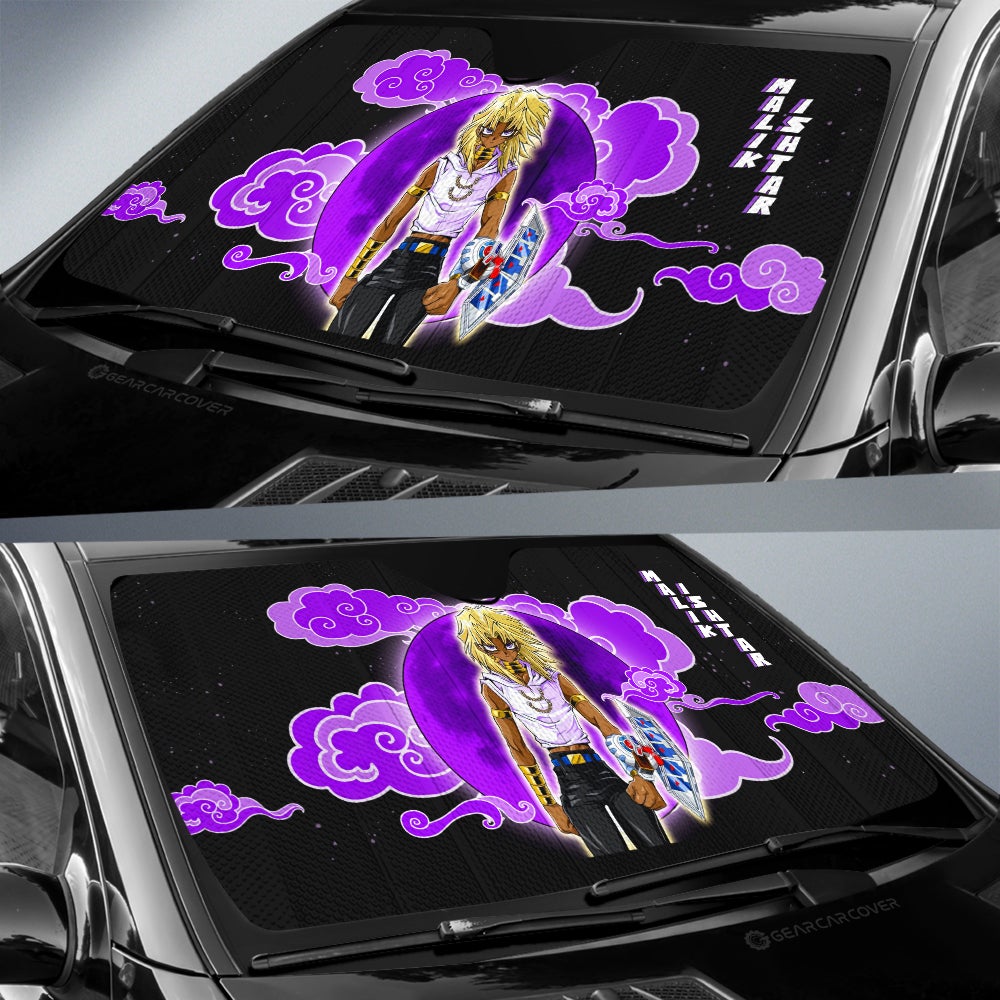Malik Ishtar Car Sunshade Custom Yu-Gi-Oh! Anime Car Accessories - Gearcarcover - 2