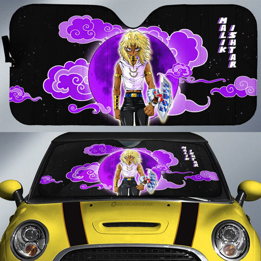Malik Ishtar Car Sunshade Custom Yu-Gi-Oh! Anime Car Accessories - Gearcarcover - 1