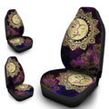 Mandala Sun and Moon Car Seat Covers Custom Lotus Mandala Car Accessories - Gearcarcover - 3