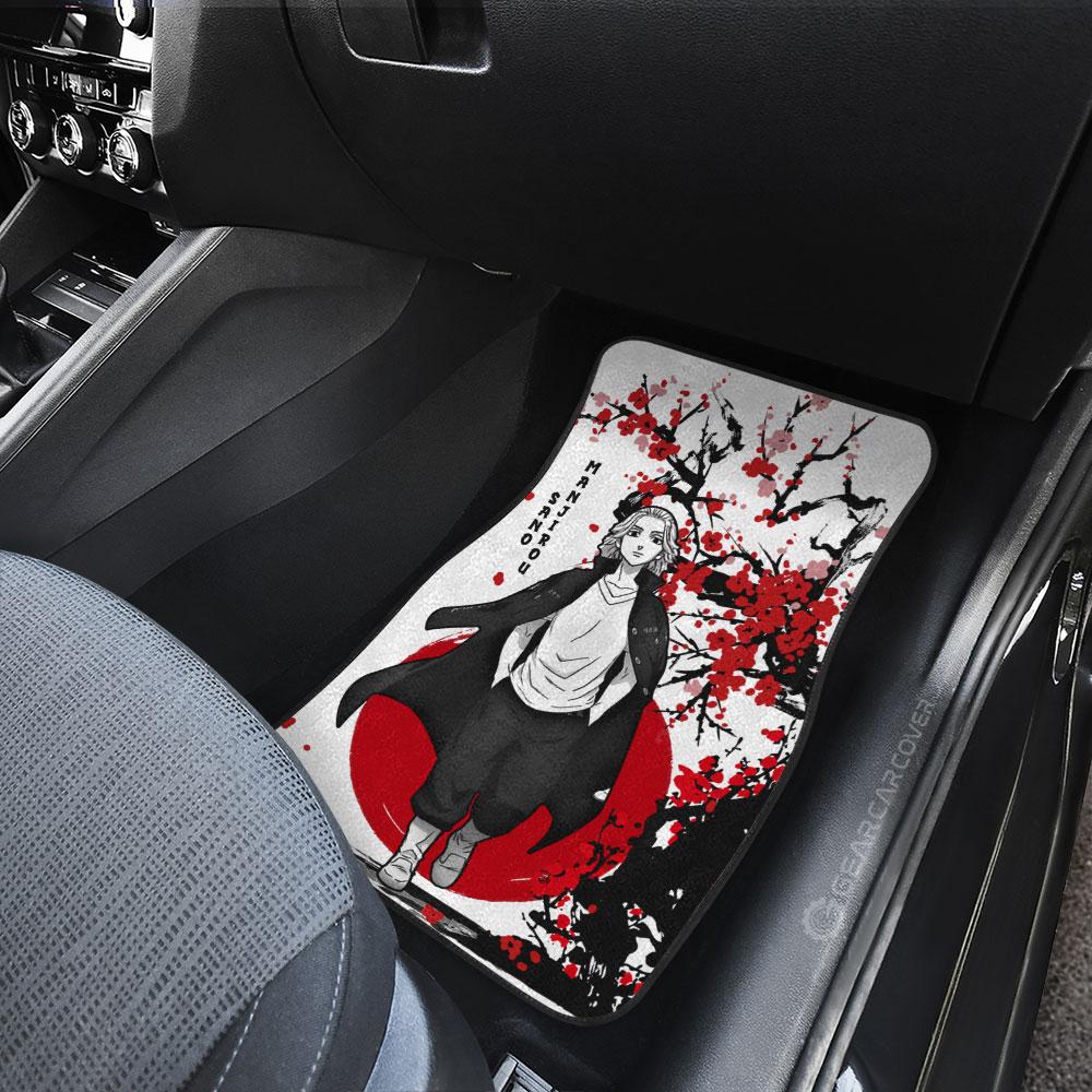 Manjiro Sano Car Floor Mats Custom Japan Style Tokyo Revengers Anime Car Accessories - Gearcarcover - 4