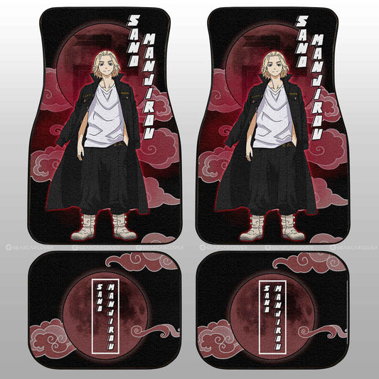 Manjiro Sano Car Floor Mats Custom Tokyo Revengers Anime Car Interior Accessories - Gearcarcover - 2
