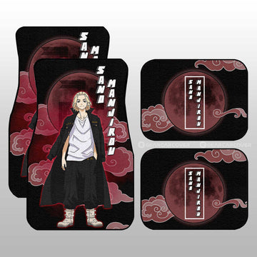 Manjiro Sano Car Floor Mats Custom Tokyo Revengers Anime Car Interior Accessories - Gearcarcover - 1