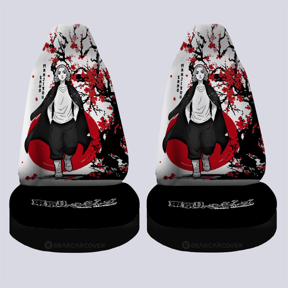 Manjiro Sano Car Seat Covers Custom Japan Style Tokyo Revengers Anime Car Accessories - Gearcarcover - 4