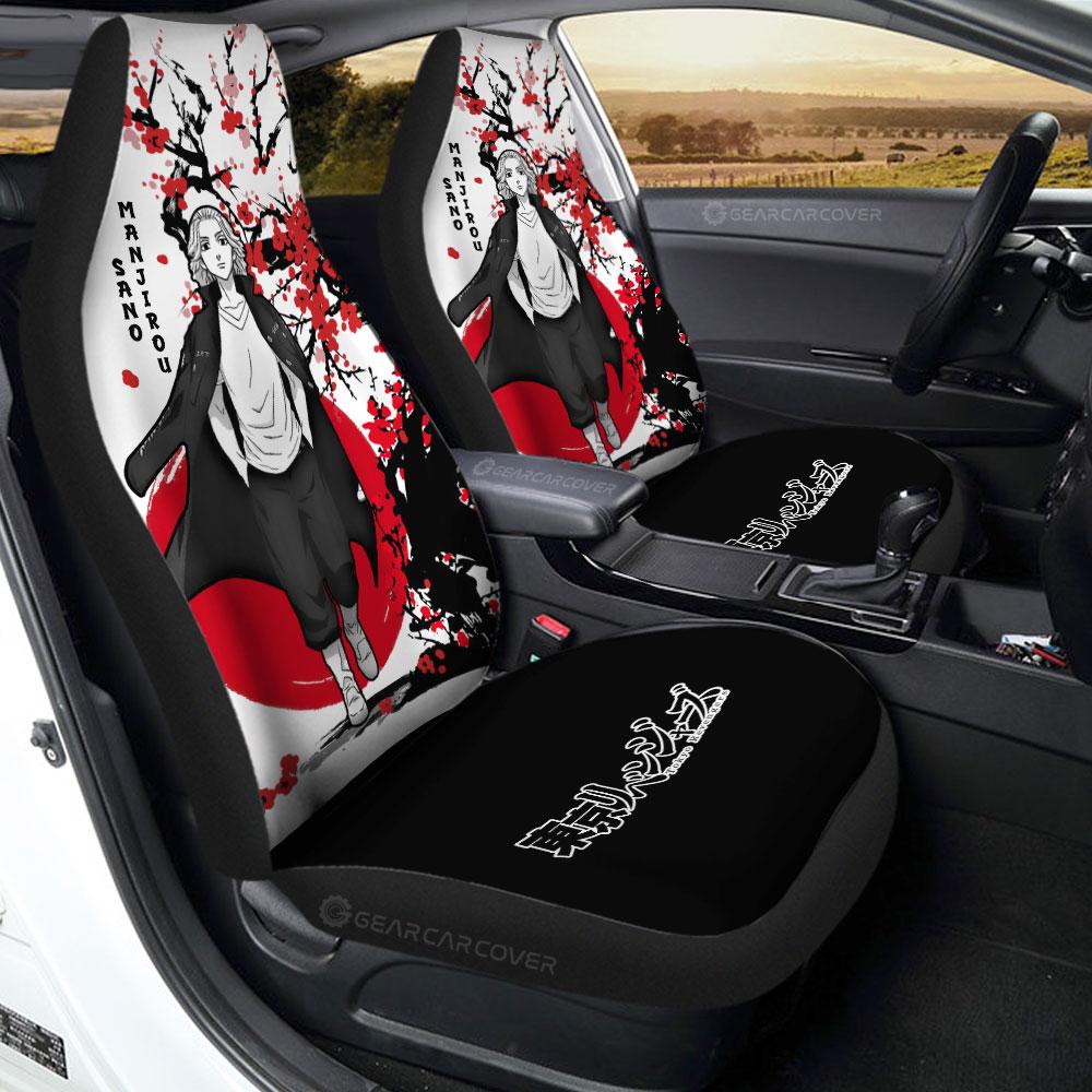 Manjiro Sano Car Seat Covers Custom Japan Style Tokyo Revengers Anime Car Accessories - Gearcarcover - 1