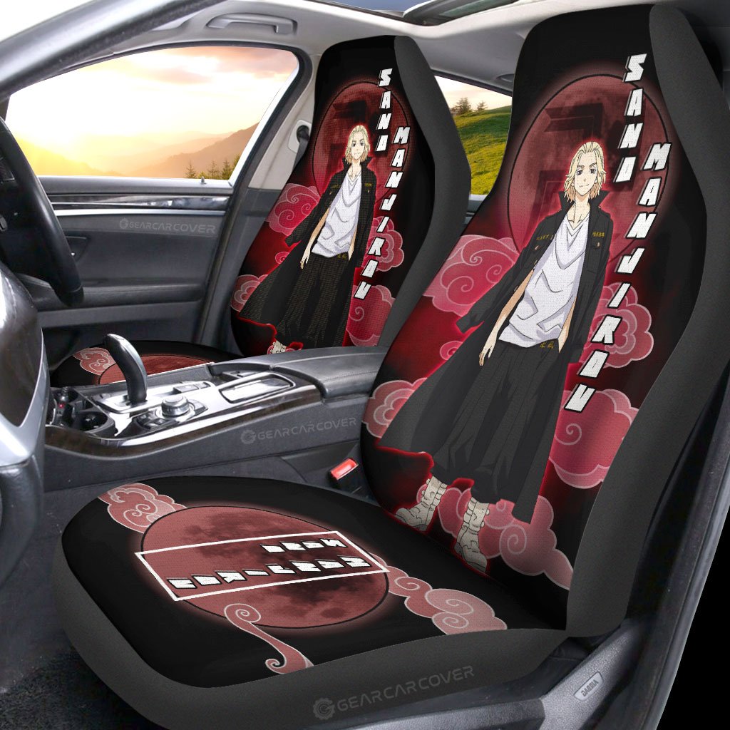 Manjiro Sano Car Seat Covers Custom Tokyo Revengers Anime Car Interior Accessories - Gearcarcover - 2