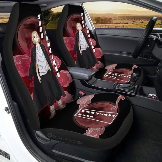 Manjiro Sano Car Seat Covers Custom Tokyo Revengers Anime Car Interior Accessories - Gearcarcover - 1