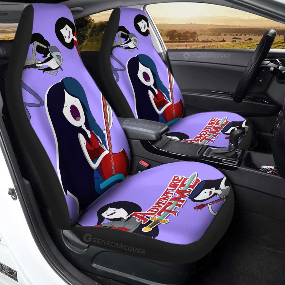 Marceline Adventure Time Car Seat Covers Custom Cartoon Car Accessories - Gearcarcover - 1