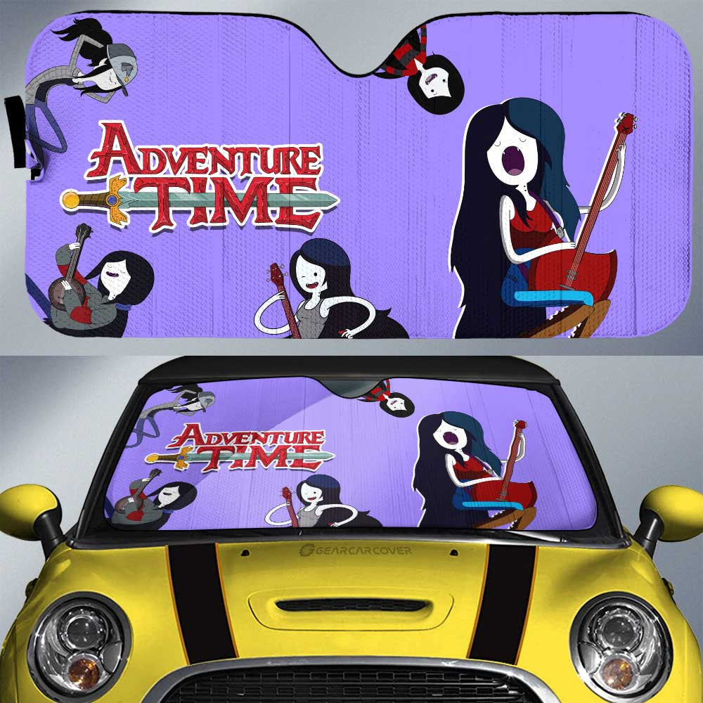 Marceline Adventure Time Car Sunshade Custom Cartoon Car Accessories - Gearcarcover - 1