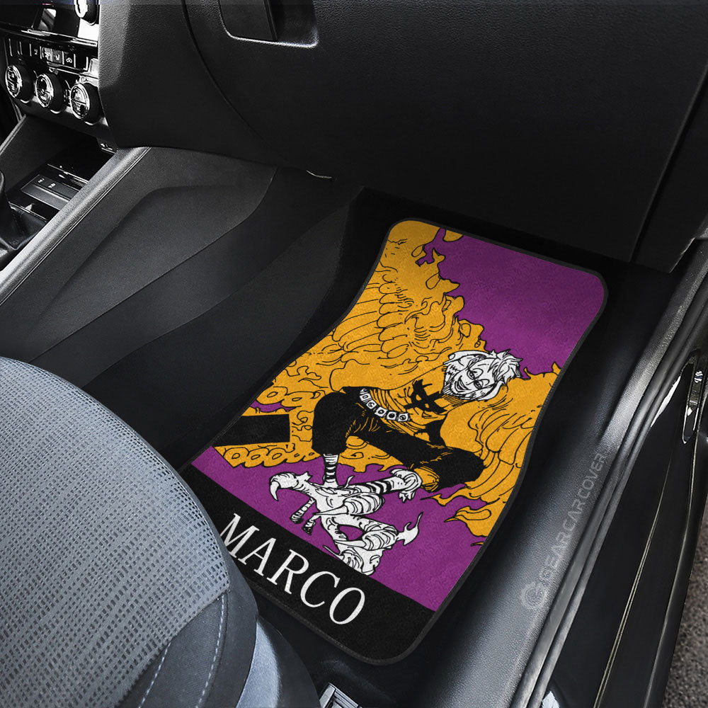 Marco Car Floor Mats Custom One Piece Anime Car Accessories - Gearcarcover - 4