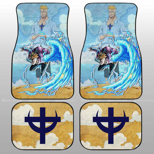 Marco Car Floor Mats Custom One Piece Map Car Accessories For Anime Fans - Gearcarcover - 2