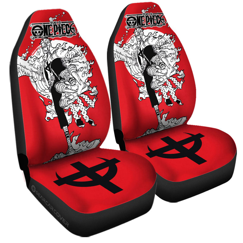 Marco Car Seat Covers Custom One Piece Anime Car Accessories - Gearcarcover - 1