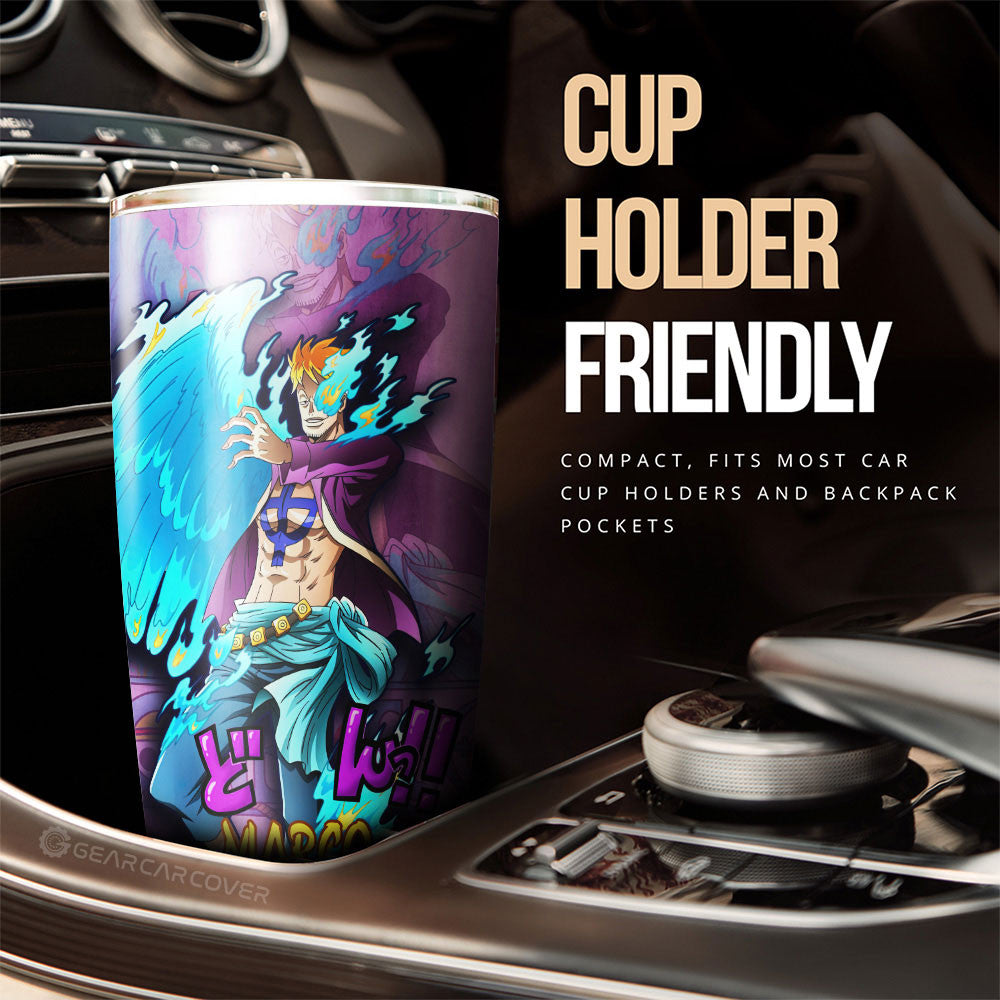 Marco Tumbler Cup Custom One Piece Anime Car Accessories - Gearcarcover - 2