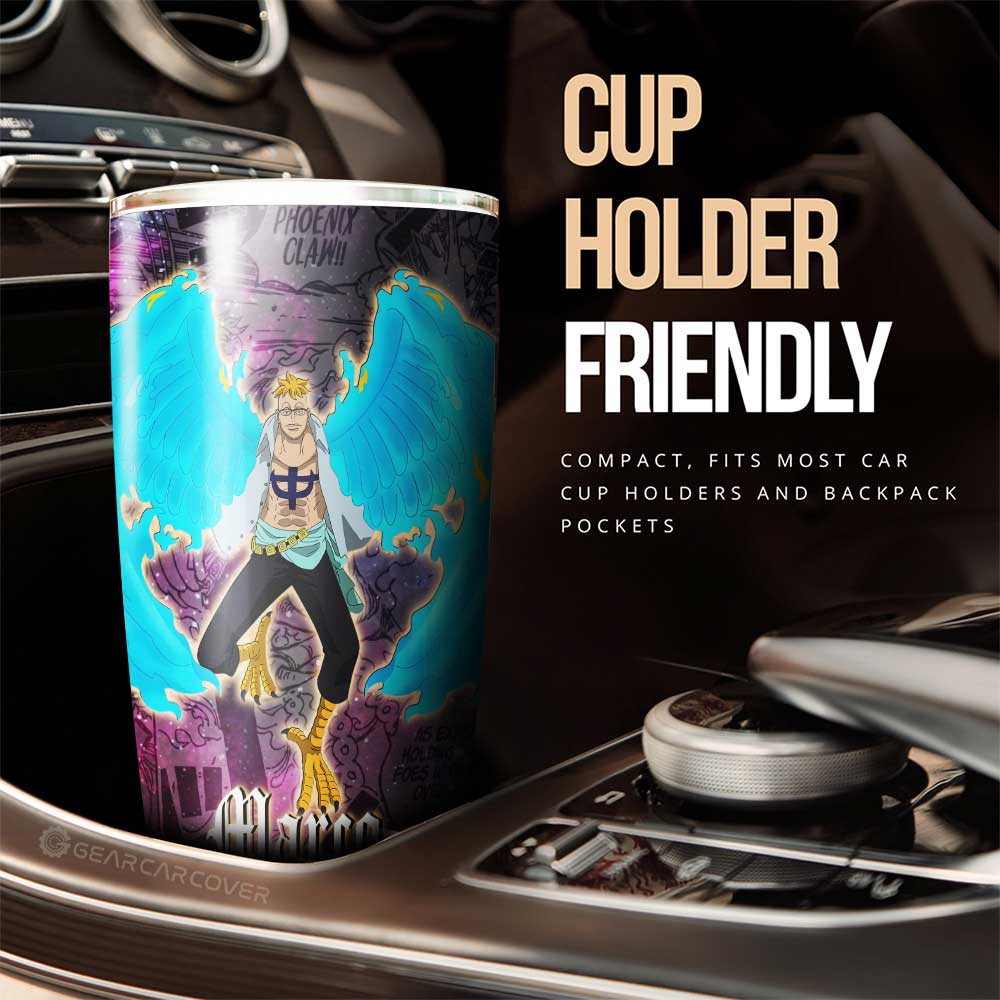 Marco Tumbler Cup Custom One Piece Anime Car Accessories Manga Galaxy Style - Gearcarcover - 2