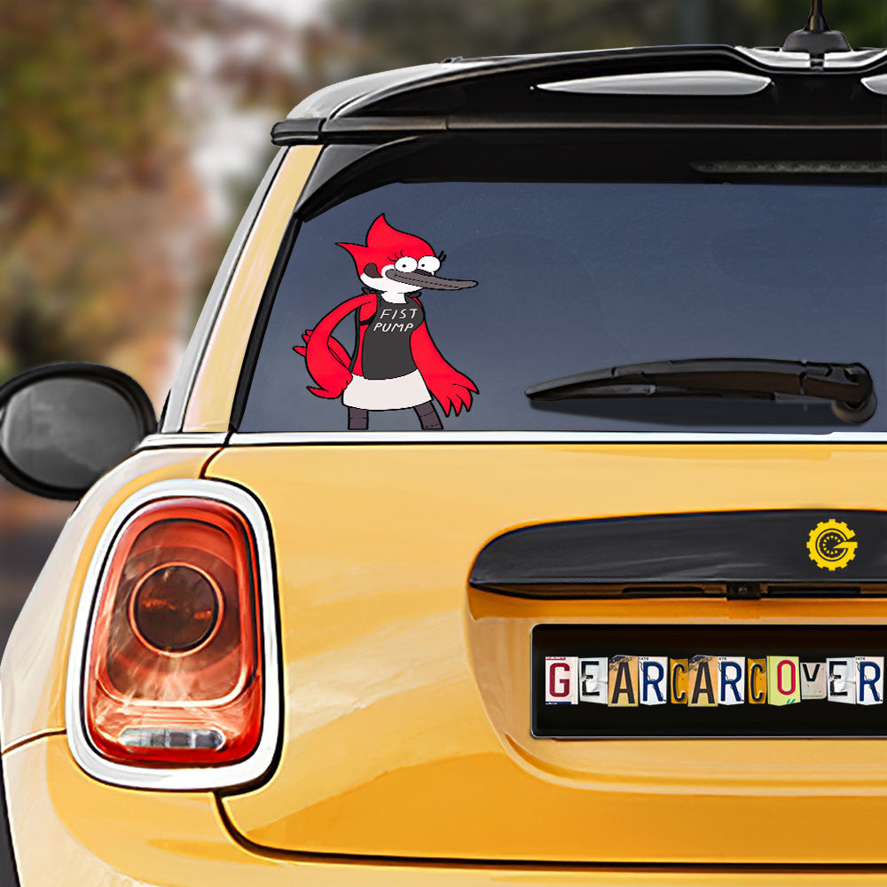 Margeret Car Sticker Custom Regular Show Cartoon - Gearcarcover - 1