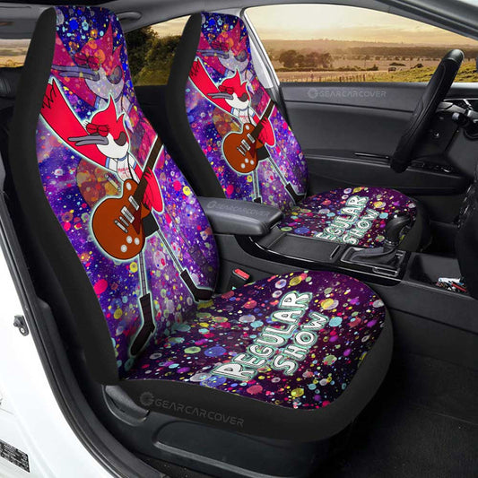Margeret Regular Show Car Seat Covers Custom Cartoon Car Accessories - Gearcarcover - 1