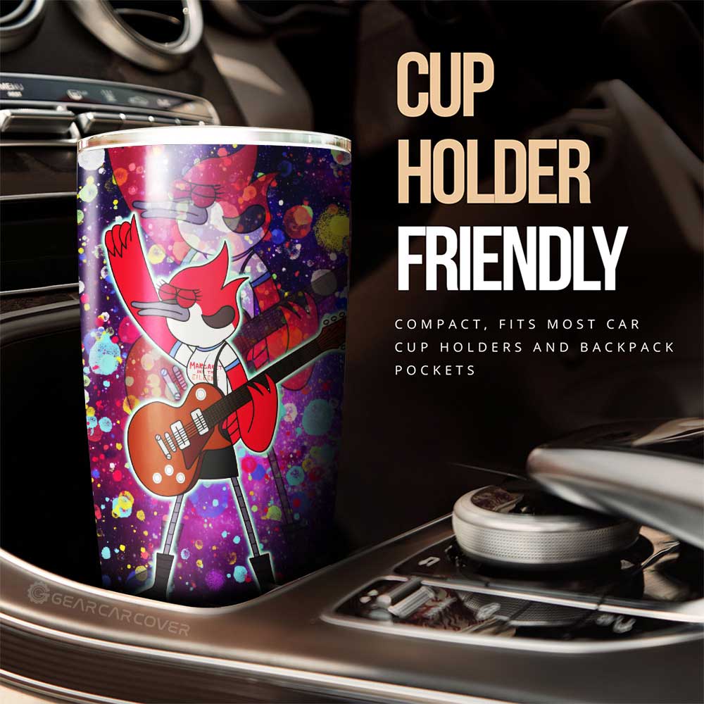 Margeret Regular Show Tumbler Cup Custom Cartoon Car Accessories - Gearcarcover - 2