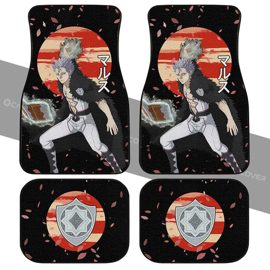 Mars Car Floor Mats Custom Black Clover Anime Car Accessories - Gearcarcover - 2
