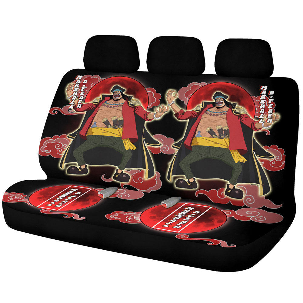 Marshall D. Teach Car Back Seat Covers Custom One Piece Anime Car Accessories - Gearcarcover - 1