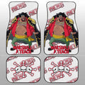 Marshall D. Teach Car Floor Mats Custom One Piece Anime - Gearcarcover - 1