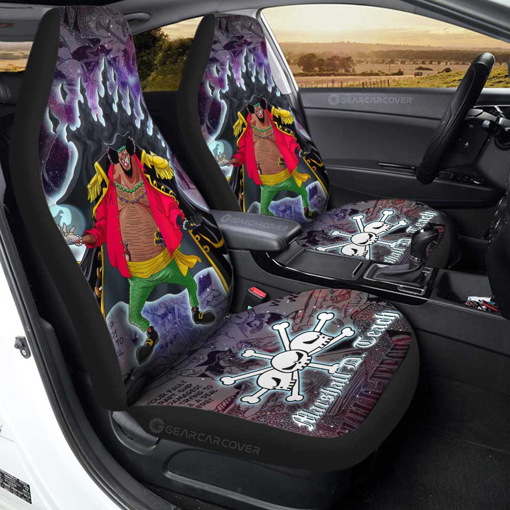 Marshall D. Teach Car Seat Covers Custom Galaxy Style One Piece Anime Car Accessories - Gearcarcover - 1