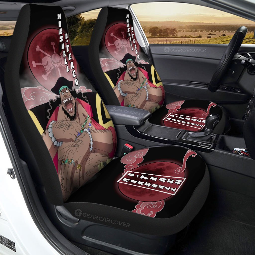 Marshall D. Teach Car Seat Covers Custom One Piece Anime Car Accessories For Anime Fans - Gearcarcover - 1