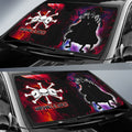 Marshall D. Teach Car Sunshade Custom One Piece Anime Silhouette Style - Gearcarcover - 2