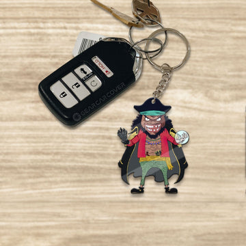 Marshall D. Teach Keychains Custom One Piece Anime Car Accessories - Gearcarcover - 1
