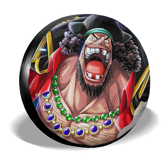 Marshall D. Teach Spare Tire Cover Custom One Piece Anime Car Accessoriess - Gearcarcover - 2