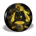 Marshall D. Teach Spare Tire Cover Custom One Piece Anime Gold Silhouette Style - Gearcarcover - 3