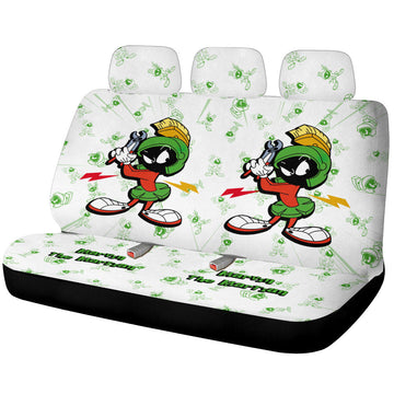 Marvin the Martian Car Back Seat Cover Custom Cartoon Car Accessories - Gearcarcover - 1