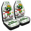 Marvin the Martian Car Seat Covers Custom Cartoon Car Accessories - Gearcarcover - 3