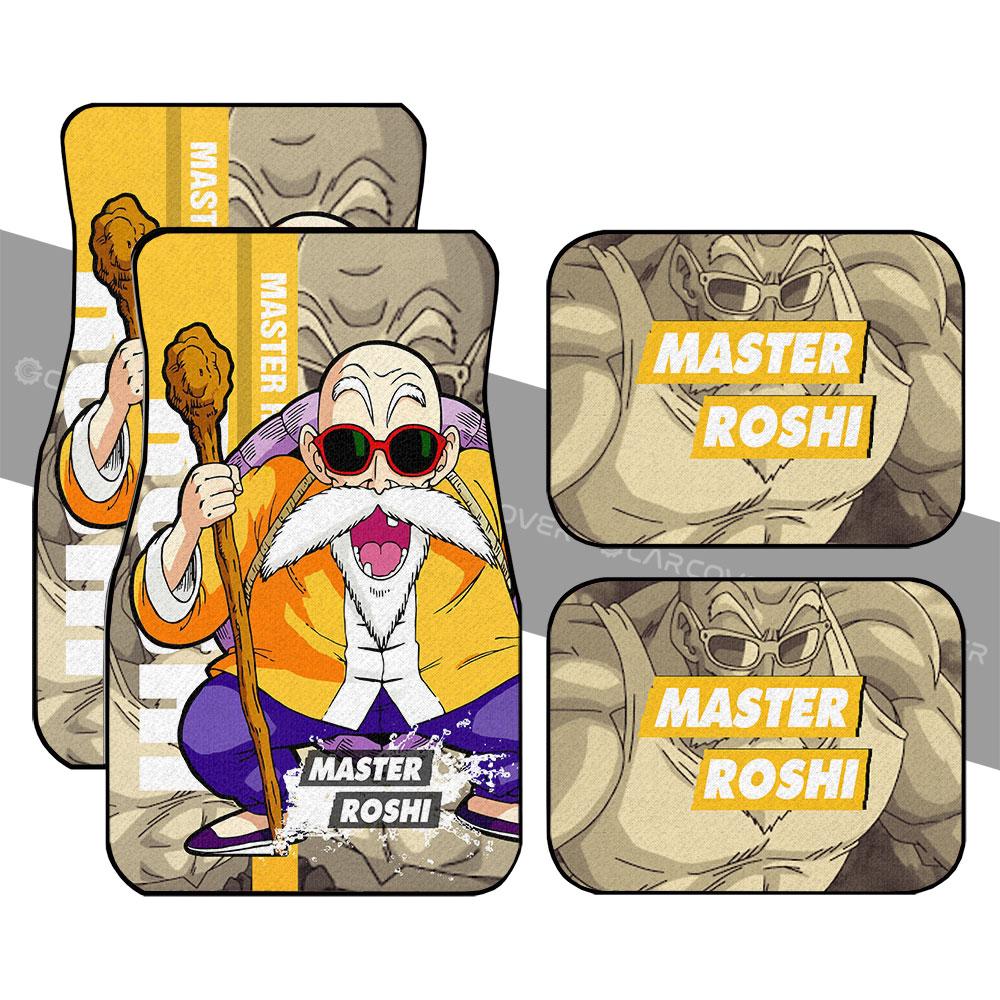 Master Roshi Car Floor Mats Custom Dragon Ball Anime Car Accessories - Gearcarcover - 1