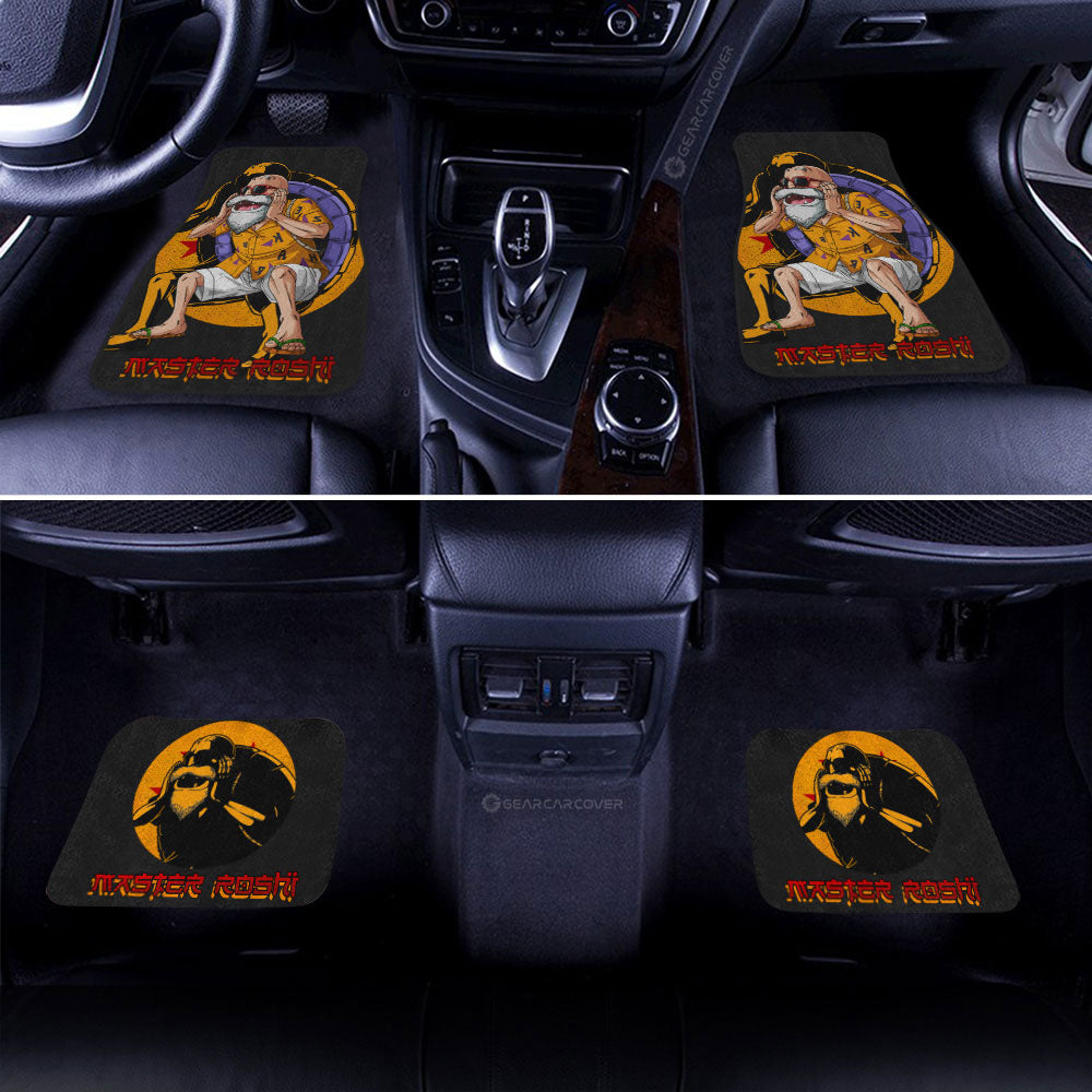 Master Roshi Car Floor Mats Custom Dragon Ball Anime Car Accessories - Gearcarcover - 2