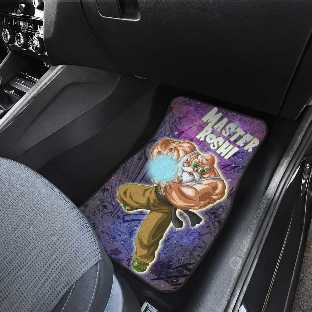 Master Roshi Car Floor Mats Custom Dragon Ball Anime Car Accessories Manga Galaxy Style - Gearcarcover - 4