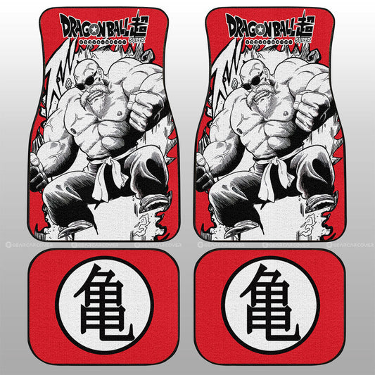 Master Roshi Car Floor Mats Custom Dragon Ball Anime Car Accessories Manga Style For Fans - Gearcarcover - 2