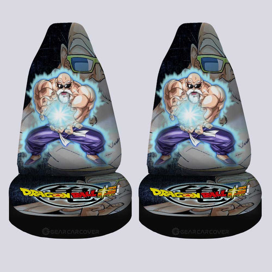 Master Roshi Car Seat Covers Custom Dragon Ball Anime Car Accessories - Gearcarcover - 1