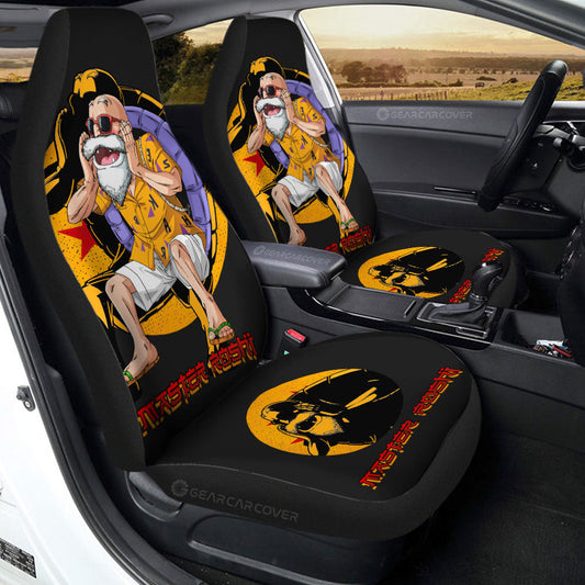Master Roshi Car Seat Covers Custom Dragon Ball Anime Car Accessories - Gearcarcover - 2