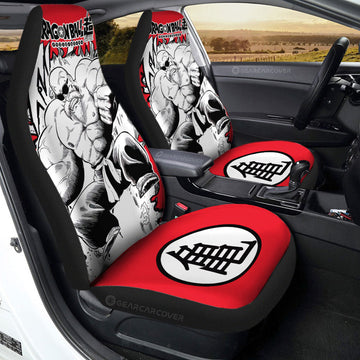 Master Roshi Car Seat Covers Custom Dragon Ball Anime Car Accessories Manga Style For Fans - Gearcarcover - 1