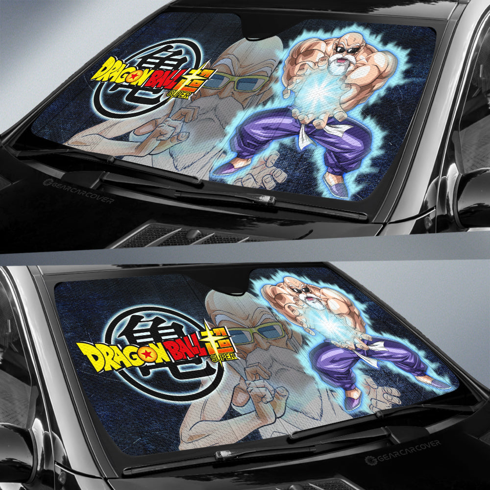 Master Roshi Car Sunshade Custom Dragon Ball Anime Car Interior Accessories - Gearcarcover - 2