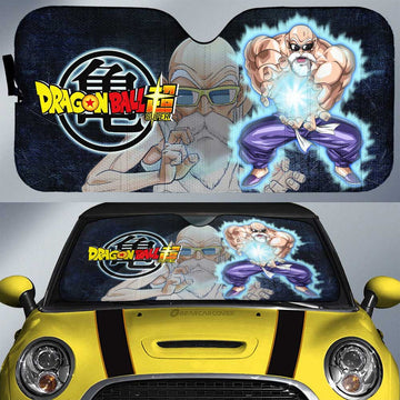 Master Roshi Car Sunshade Custom Dragon Ball Anime Car Interior Accessories - Gearcarcover - 1