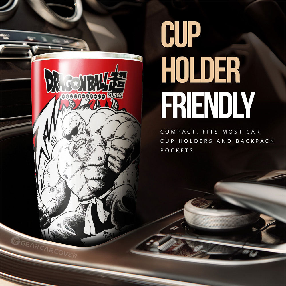 Master Roshi Tumbler Cup Custom Dragon Ball Anime Car Accessories Manga Style For Fans - Gearcarcover - 2