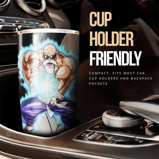 Master Roshi Tumbler Cup Custom Dragon Ball Anime Car Interior Accessories - Gearcarcover - 2