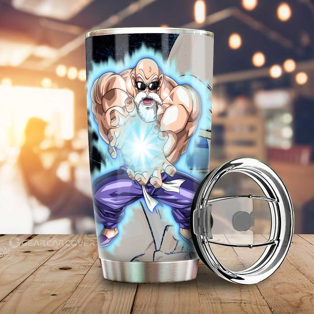 Master Roshi Tumbler Cup Custom Dragon Ball Anime Car Interior Accessories - Gearcarcover - 1