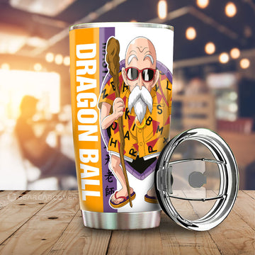 Master Roshi Tumbler Cup Custom Dragon Ball Car Accessories For Anime Fans - Gearcarcover - 1