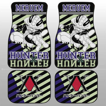 Mats Meruem Car Floor Mats Custom Hunter x Hunter Anime Car Accessories - Gearcarcover - 1