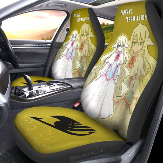 Mavis Vermillion Car Seat Covers Custom Fairy Tail Anime - Gearcarcover - 2