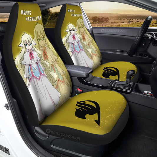Mavis Vermillion Car Seat Covers Custom Fairy Tail Anime - Gearcarcover - 1