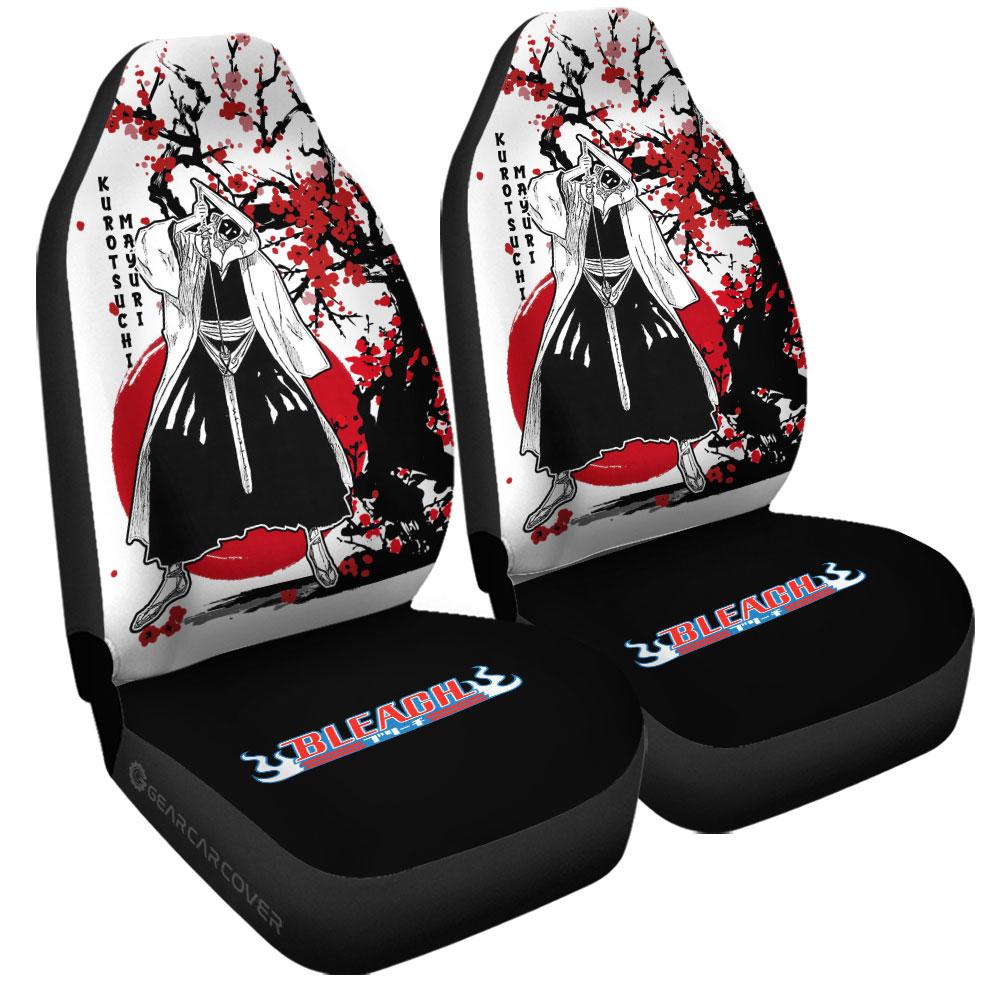 Mayuri Kurotsuchi Car Seat Covers Custom Japan Style Anime Bleach Car Interior Accessories - Gearcarcover - 3