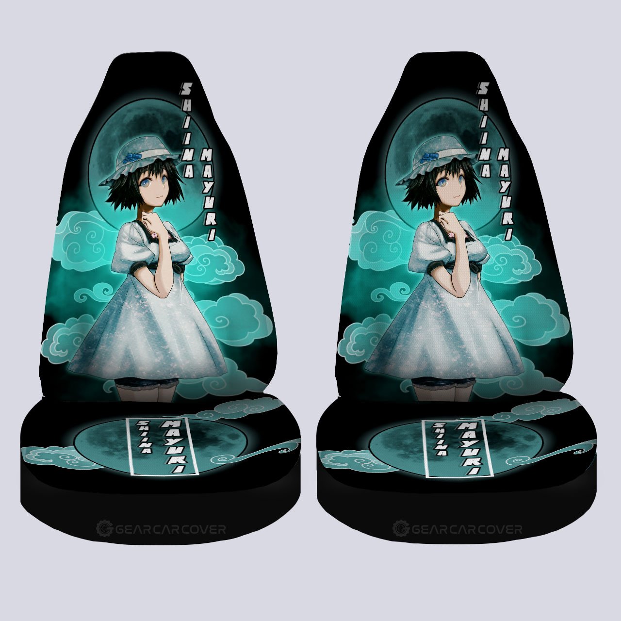 Mayuri Shiina Car Seat Covers Custom Steins;Gate Anime Car Accessories - Gearcarcover - 4